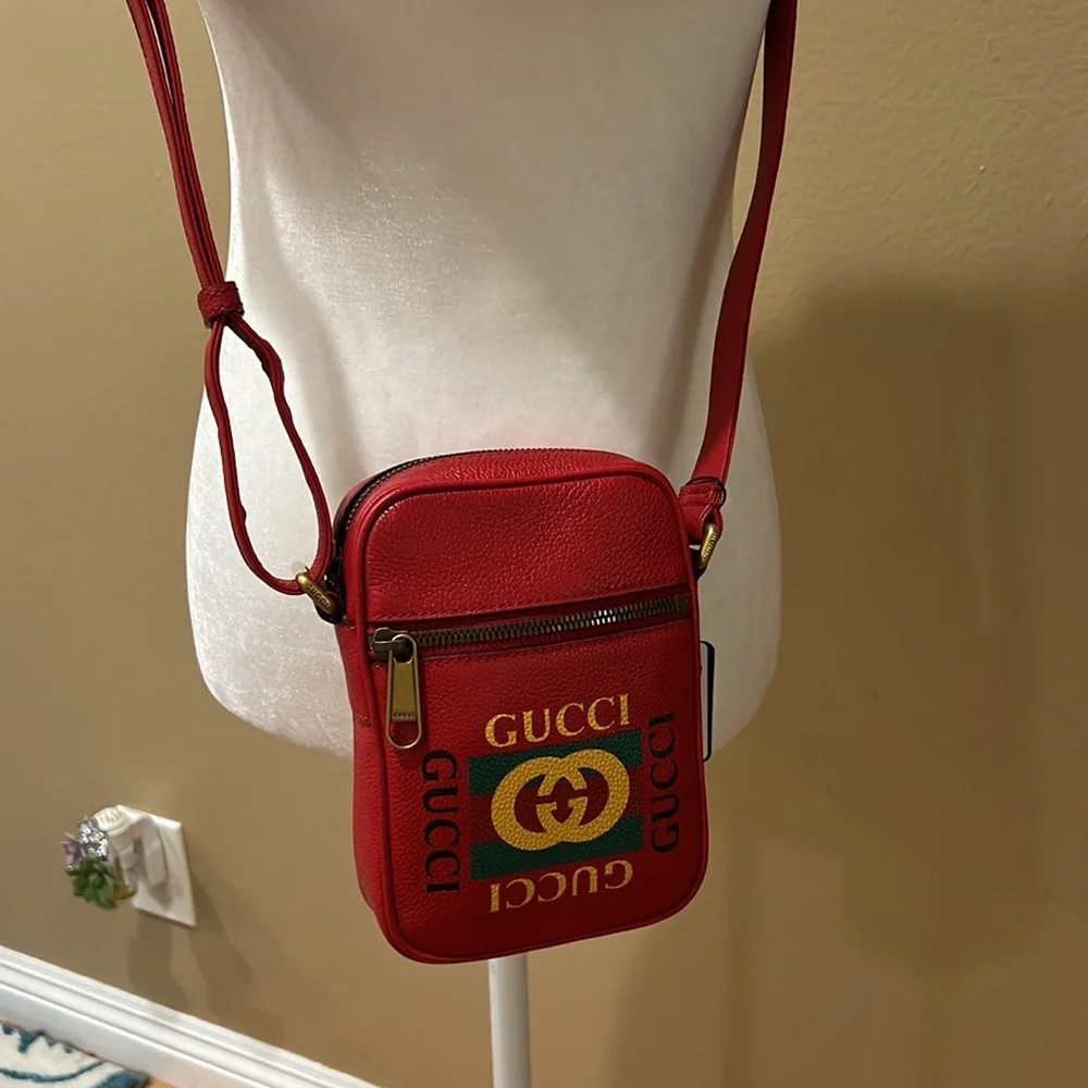 Gucci Print Messenger Bag - Picture 9 of 11